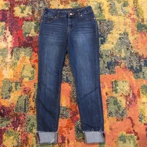 Maurices Rolled Cuff Jeggings